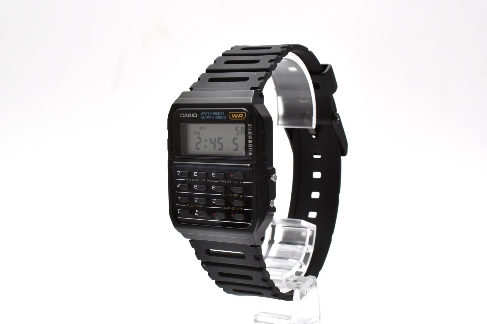 Casio CA-53W Databank Calculator Digital Quartz Watch Black [Near Mint]