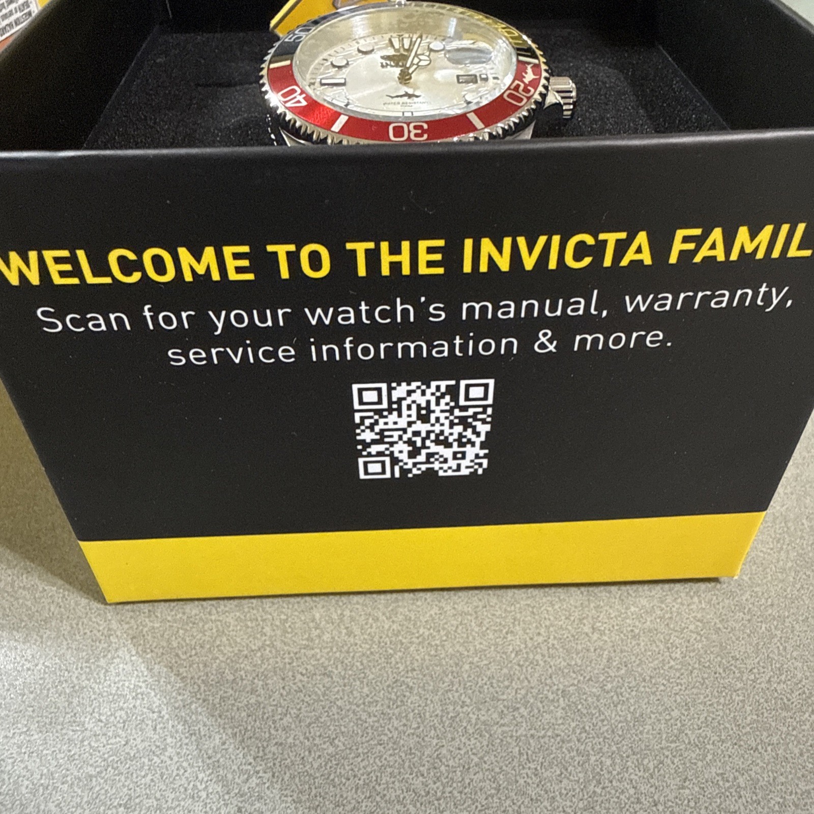 Invicta Pro Diver Isobar Men’s Watch 42mm Steel Silver Dial Red/Black 50830