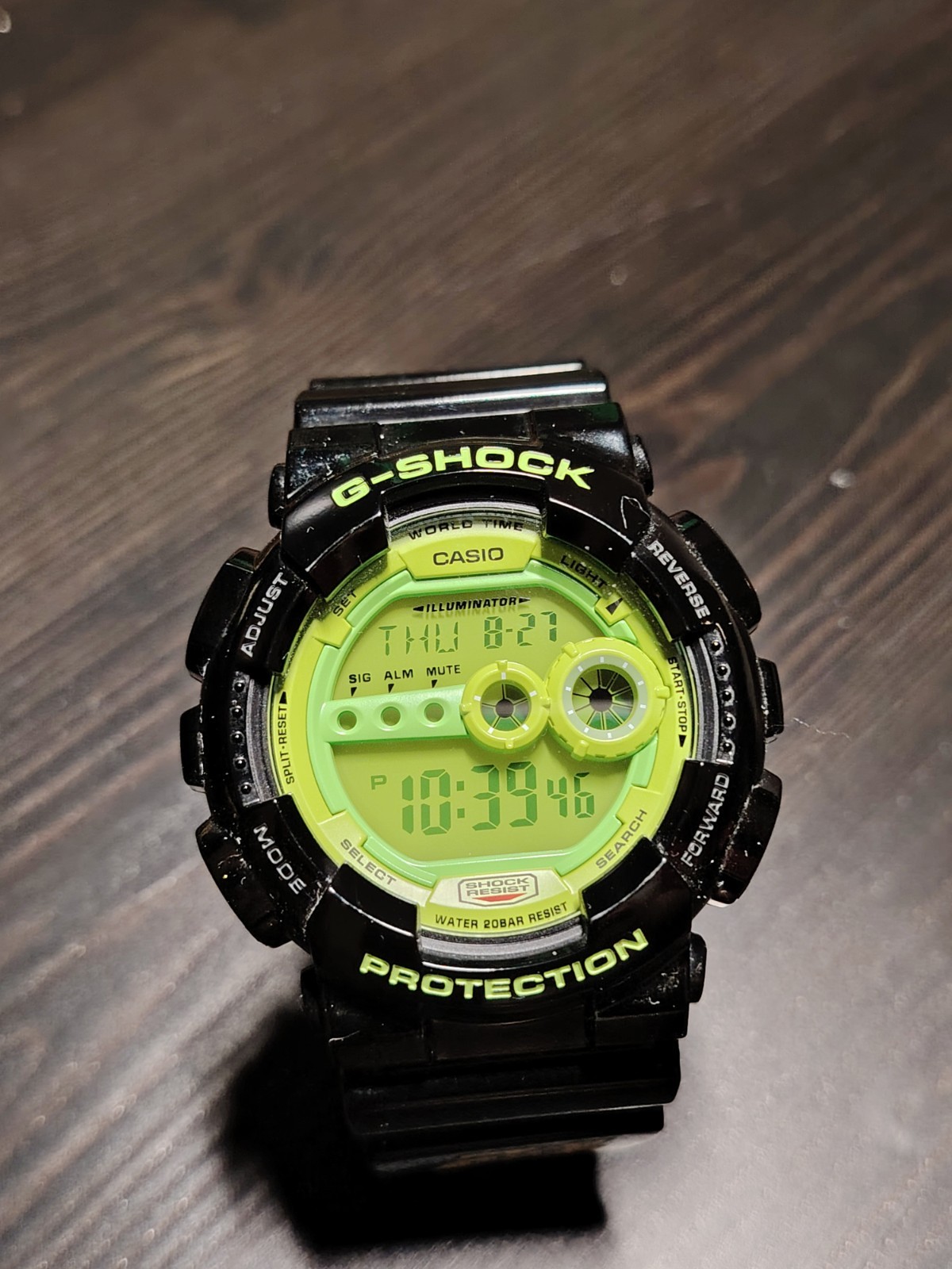 CASIO G-SHOCK GD-100SC-Dr Limited Edition Purple Digital Watch