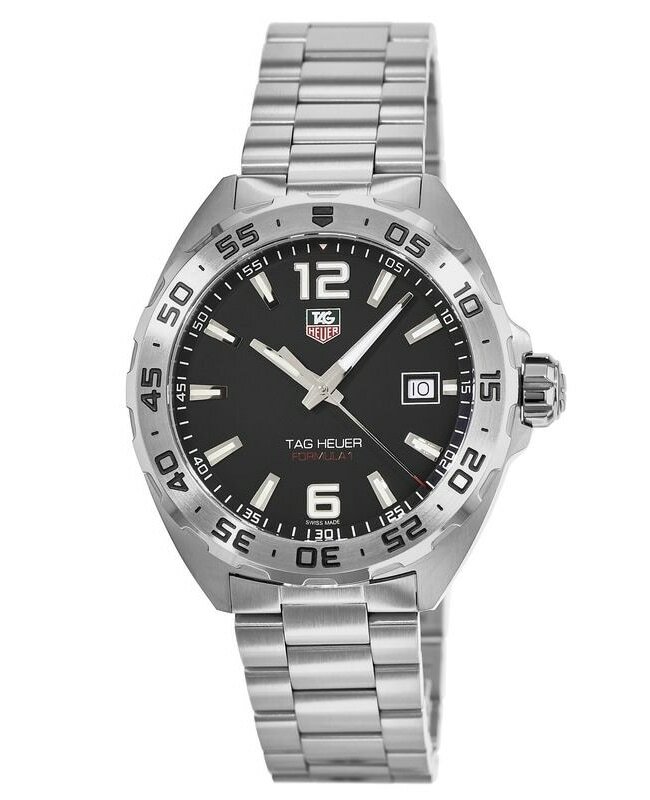 New Tag Heuer Formula 1 Quartz 41mm Black Dial Steel Men’s Watch WAZ1112.BA0875