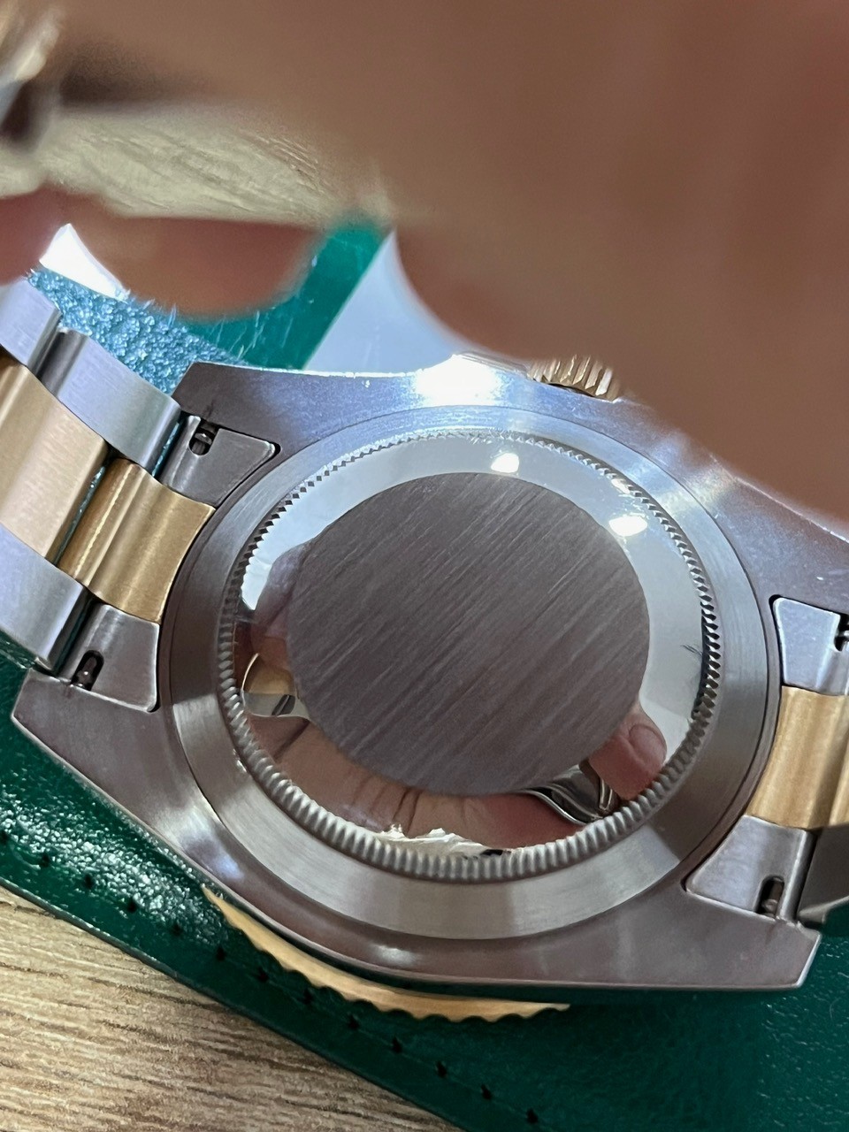 ROLEX SUBMARINER 40mm Ref: 116613LB CERAMIC BLUESY WITH PAPERS 2015