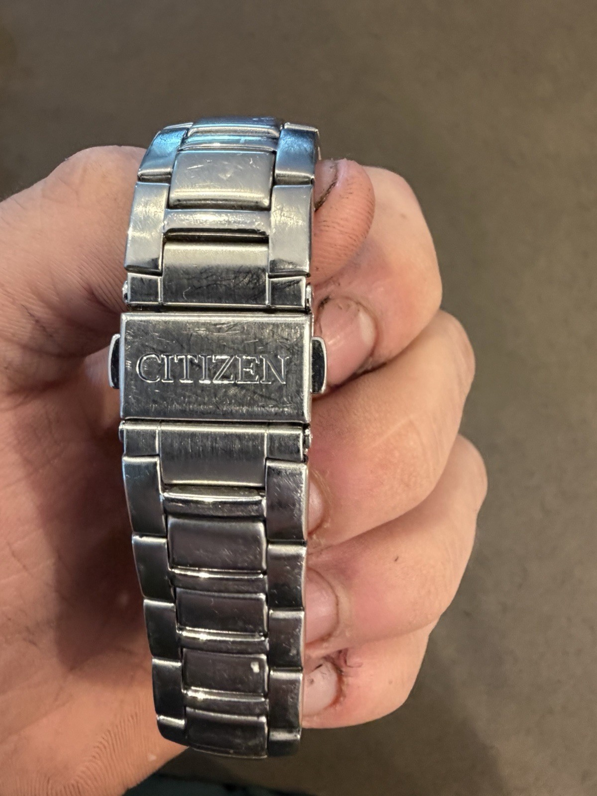 Citizen Chronograph Tachymeter Men’s Watch AN7017-51L Men’s Used