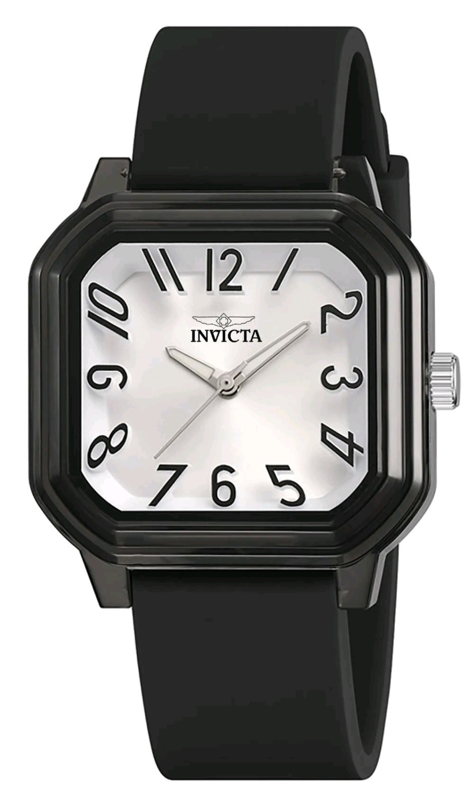Invicta Celestial Lady 70321 39mm Black Tone White Dial Black Band Quartz New