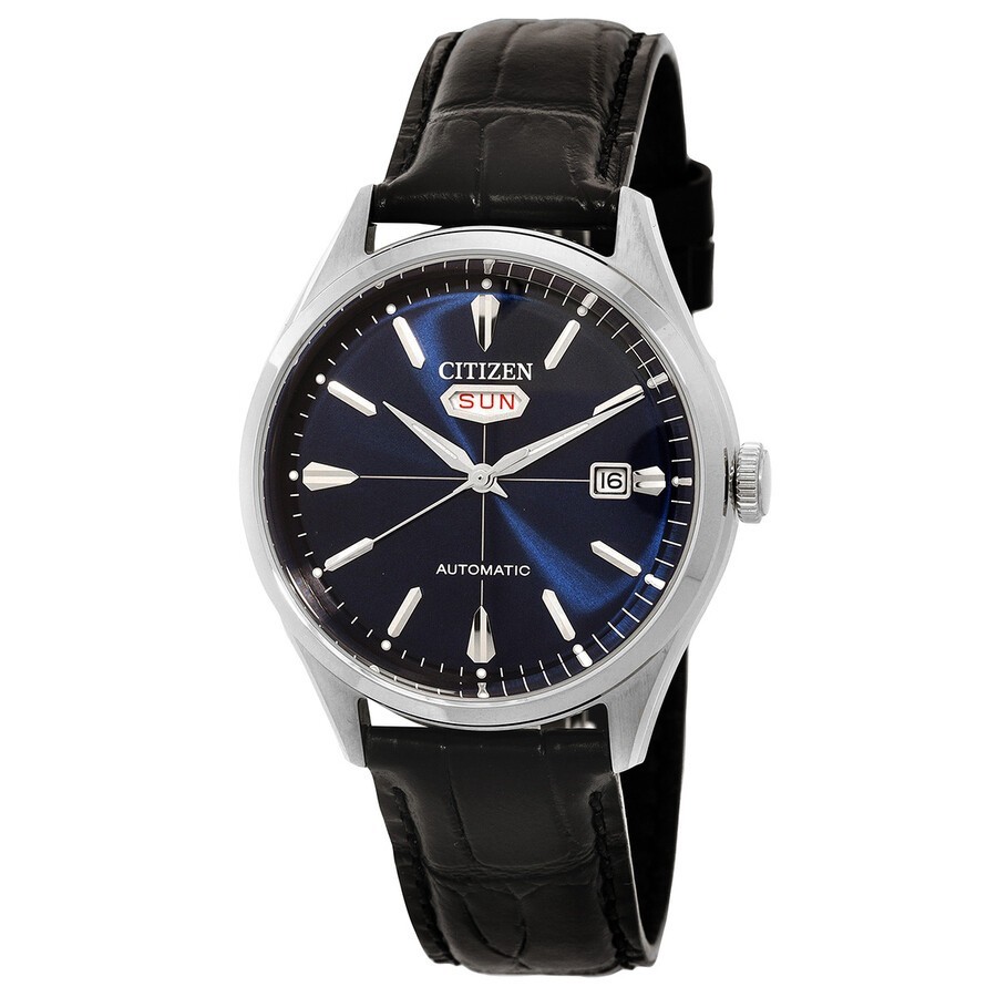 Citizen Men’s Automatic Blue Dial Stainless Steel Watch – NH8390-20L NEW