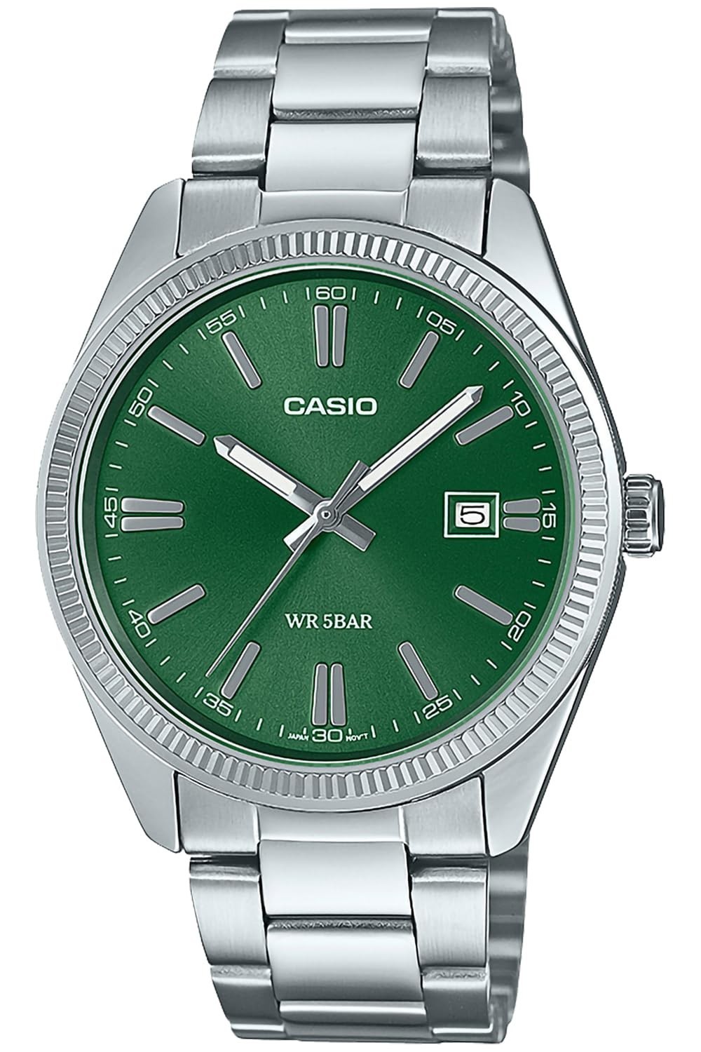CASIO MTP-1302D-3AJF Collection Dark Green Quartz Men’s Watch NEW