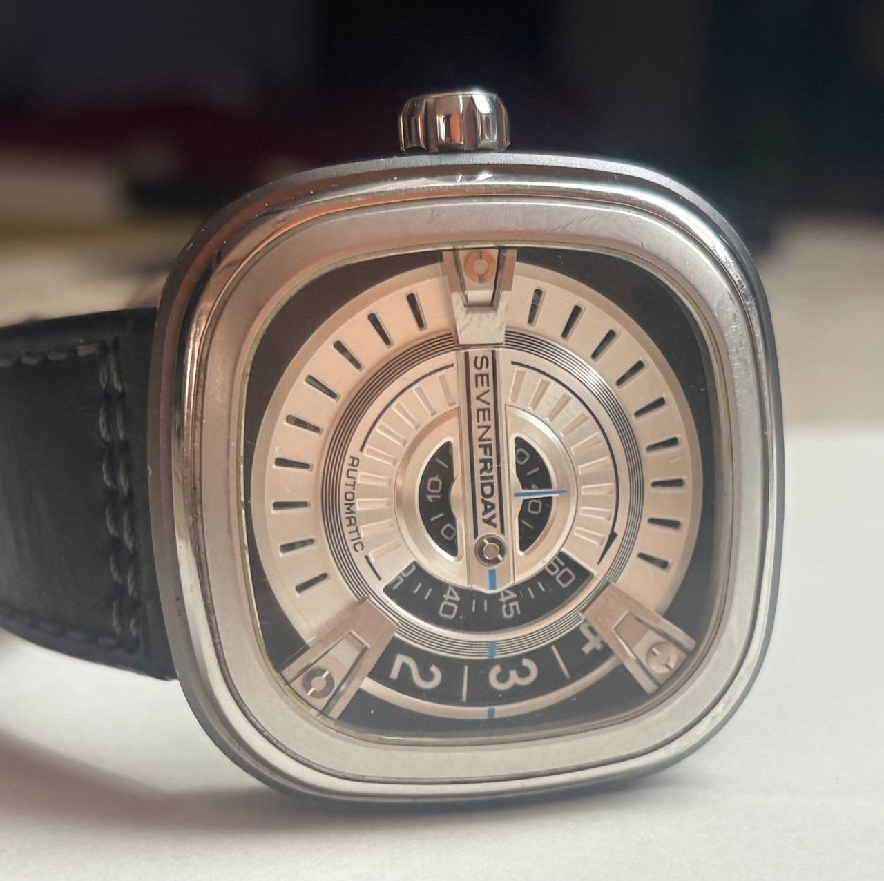 SEVENFRIDAY M-Series M1/01 Automatic Men’s Watch Stainless Steel (For repair)