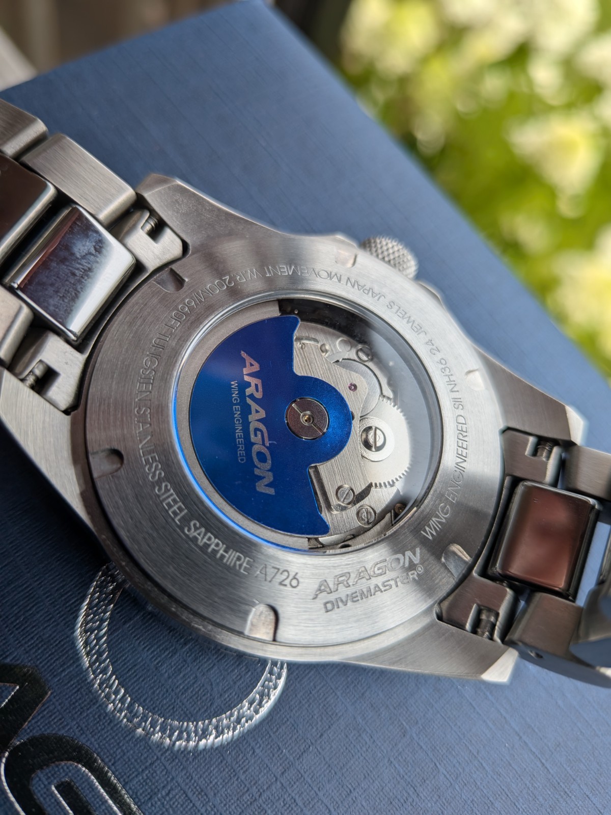Aragon Divemaster Tungsten Automatic NH36 Men’s Watch