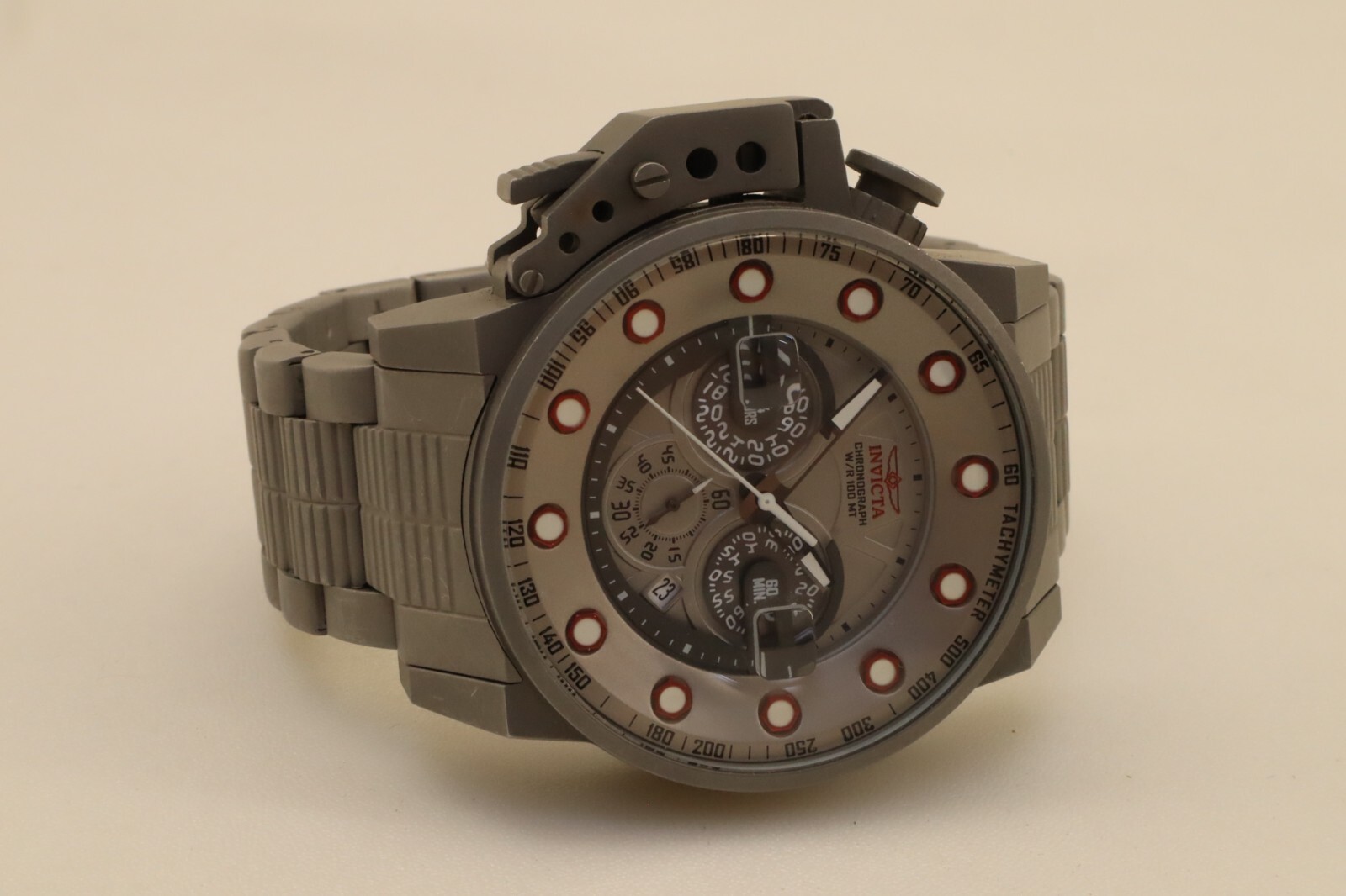 Invicta 18698 I-Force Bomber Chronograph Watch Gunmetal 50mm #162
