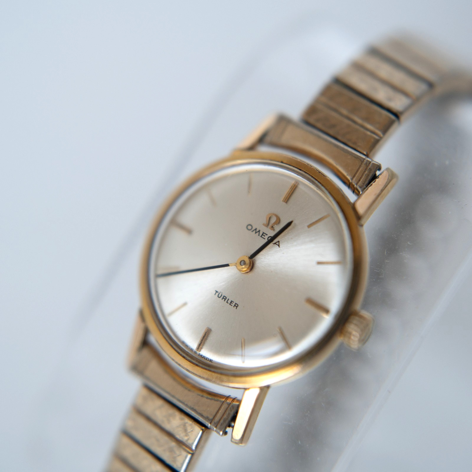 EXCELLENT CONDITION OMEGA TURLER Cal.620 Manual Winding 24mm Women’s Watch