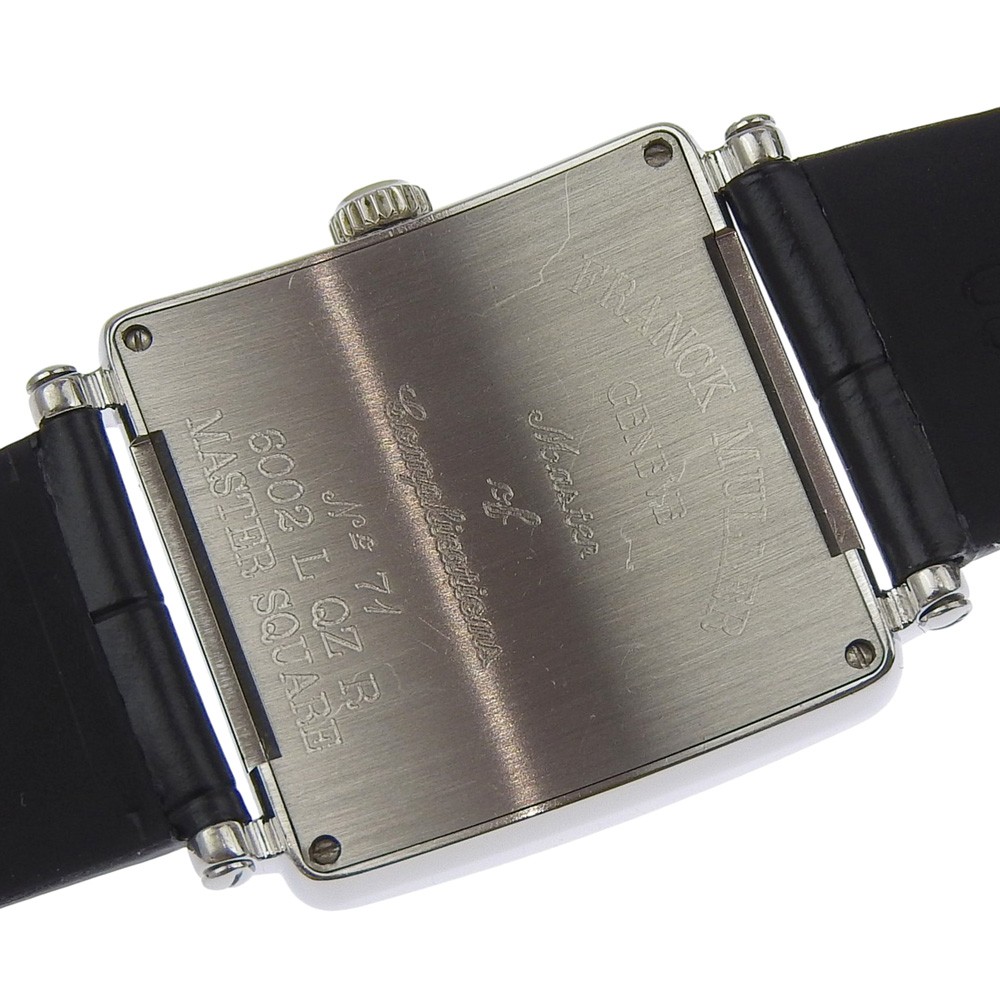 FRANCK MULLER Master square Watches 6002LQZR After diamond SilverDial Stai…