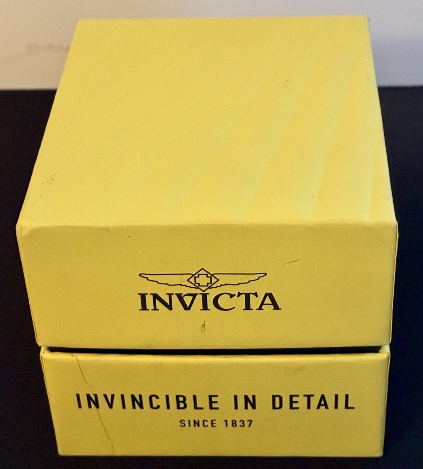 LNIB Invicta Specialty Collection Watch Model #6620 45mm Silver Toned Black Dial