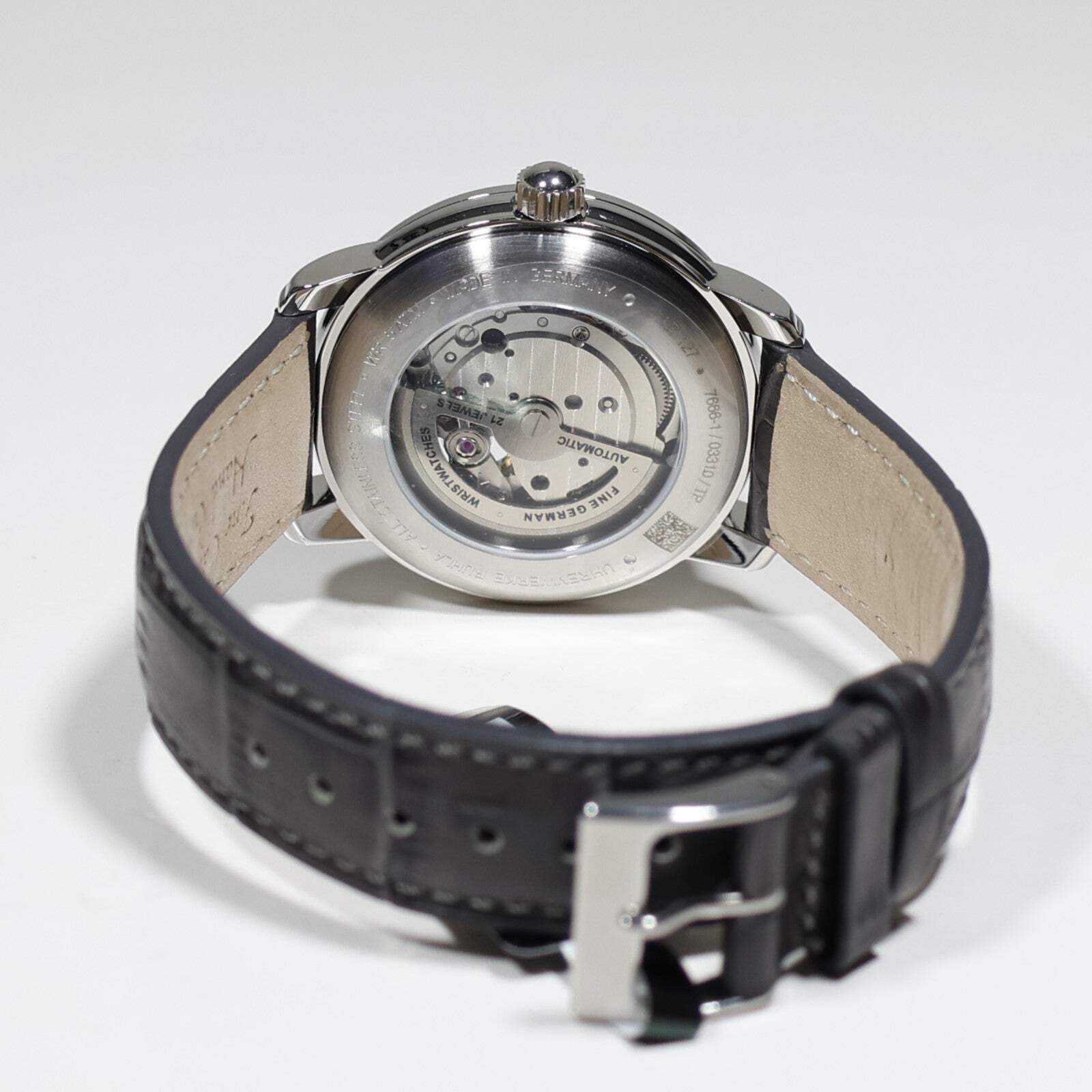 Zeppelin LZ127 Graf Zeppelin Automatic Men’s Skeleton White Dial Watch 7666-1