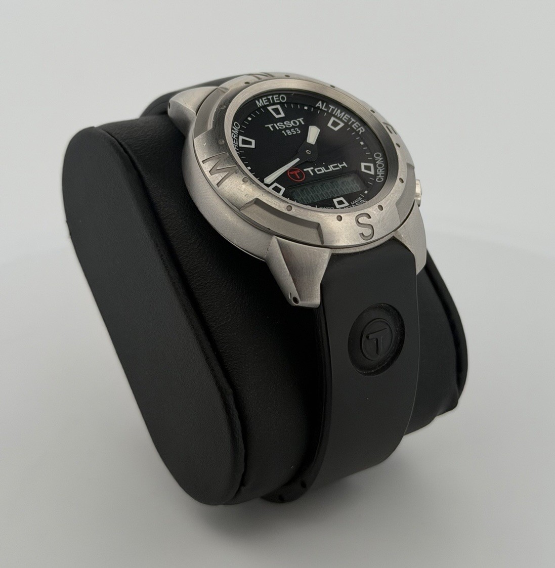 Tissot T-Touch Titanium Multifunction Watch Altimeter Compass Chronograph Swiss