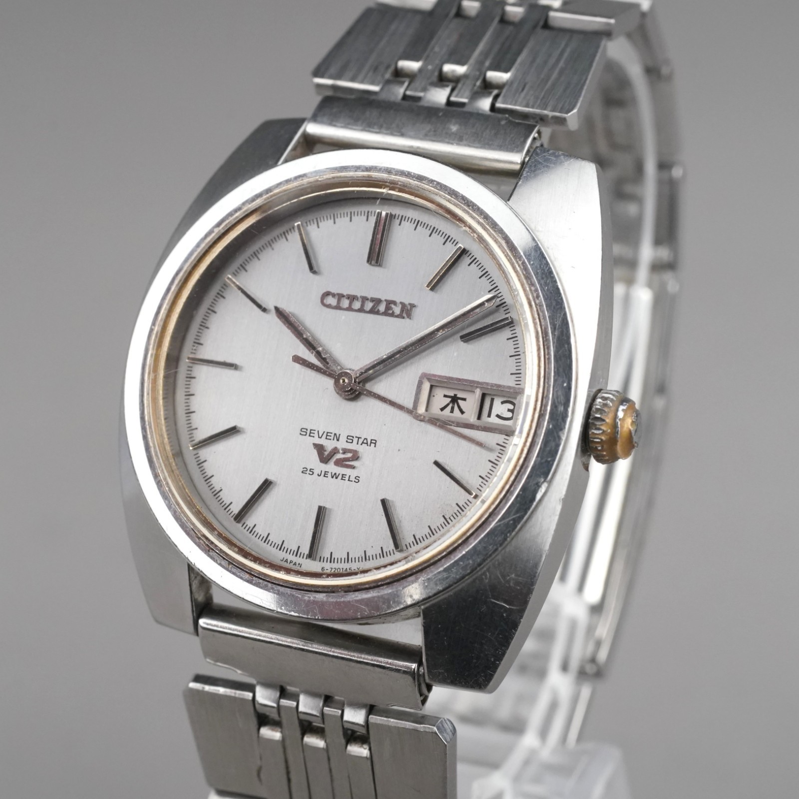 Citizen SEVEN STAR V2 4-720172 Mechanical Automatic Vintage Men’s Wristatch 36mm