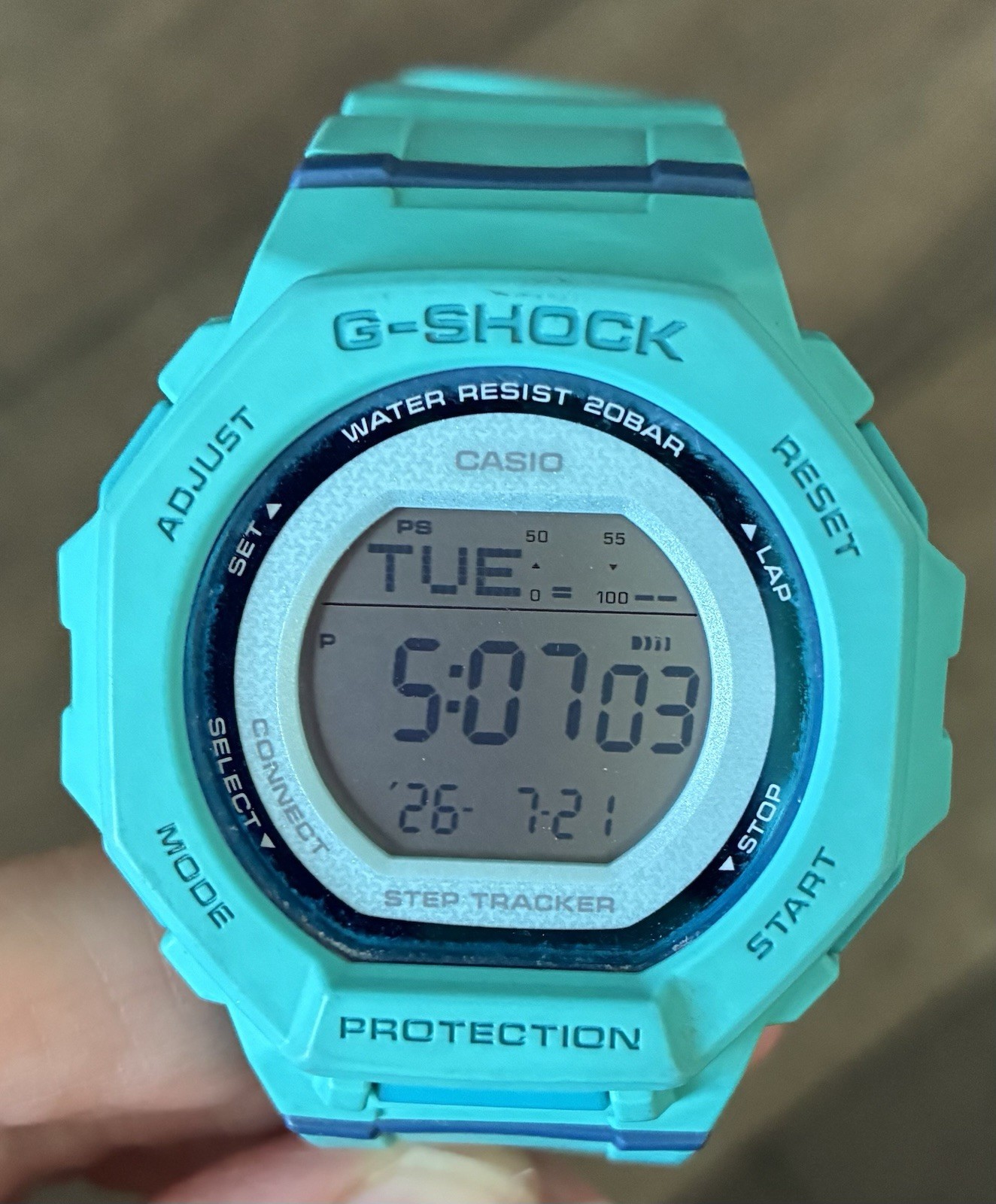 CASIO G-SHOCK GMD-B300SC-2JF Blue/ Teal SPORT COLOR Women’s Watch