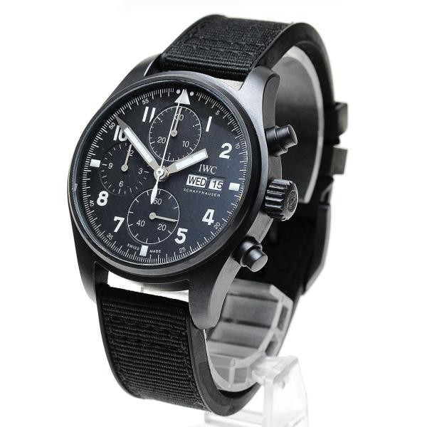 IWC Pilot’s Watch Tribute to 3705 IW387905 41mm Nylon Black Dial Watch #C1617