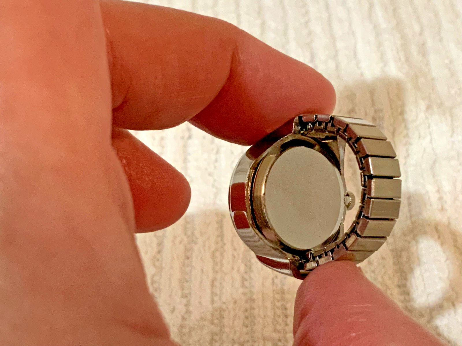 Silver Cat Quartz *Ring Watch*