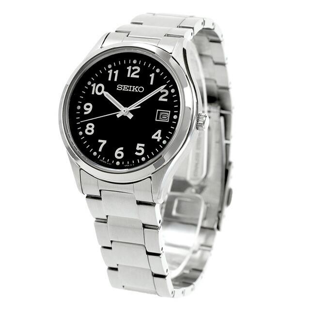 Seiko SBPX155 Selection Black Dial Solar Powered Sapphire Quartz Men’s Watch New