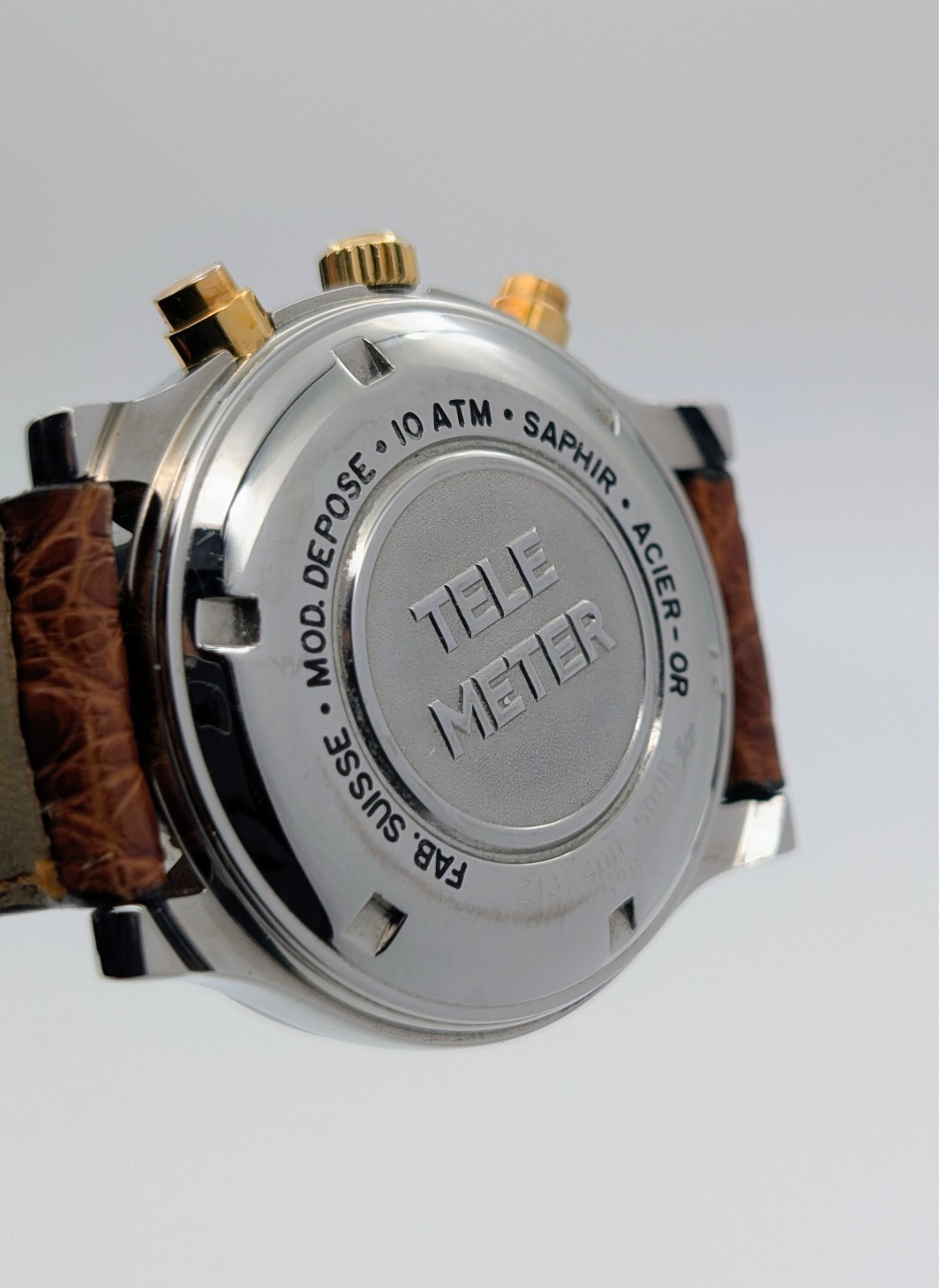 Paul Picot Depose Telemeter Chronograph Ref. 213-400-5006 Ø39mm Watch #3121