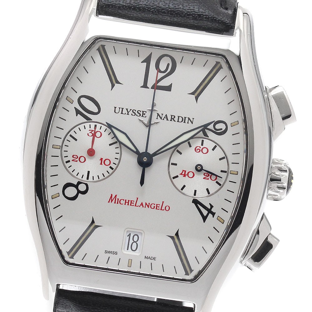 Ulysse Nardin Michelangelo 563-42 Chronograph Silver Dial Automatic Men’s_946714