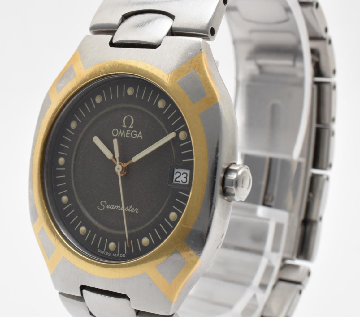 OMEGA Seamaster Polaris Cal.1438 396.1022 Quartz Men’s Vintage Watch JAPAN