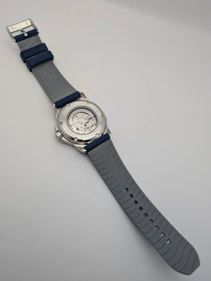 Bulova Marine Star 98A303 Automatic Open Heart 21 Jewels 200m Men’s Watch