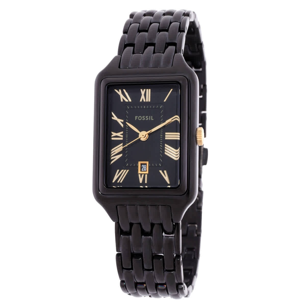Fossil Raquel Quartz Black Dial Ladies Watch ES5385