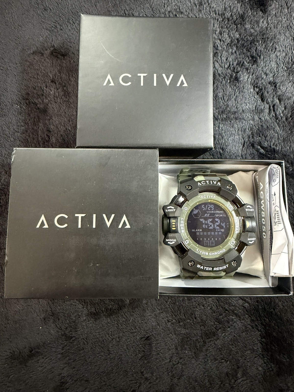 Activa ArmourX Invicta Men’s Digital Watch – 50mm. Camouflage. ACW8050MC-004