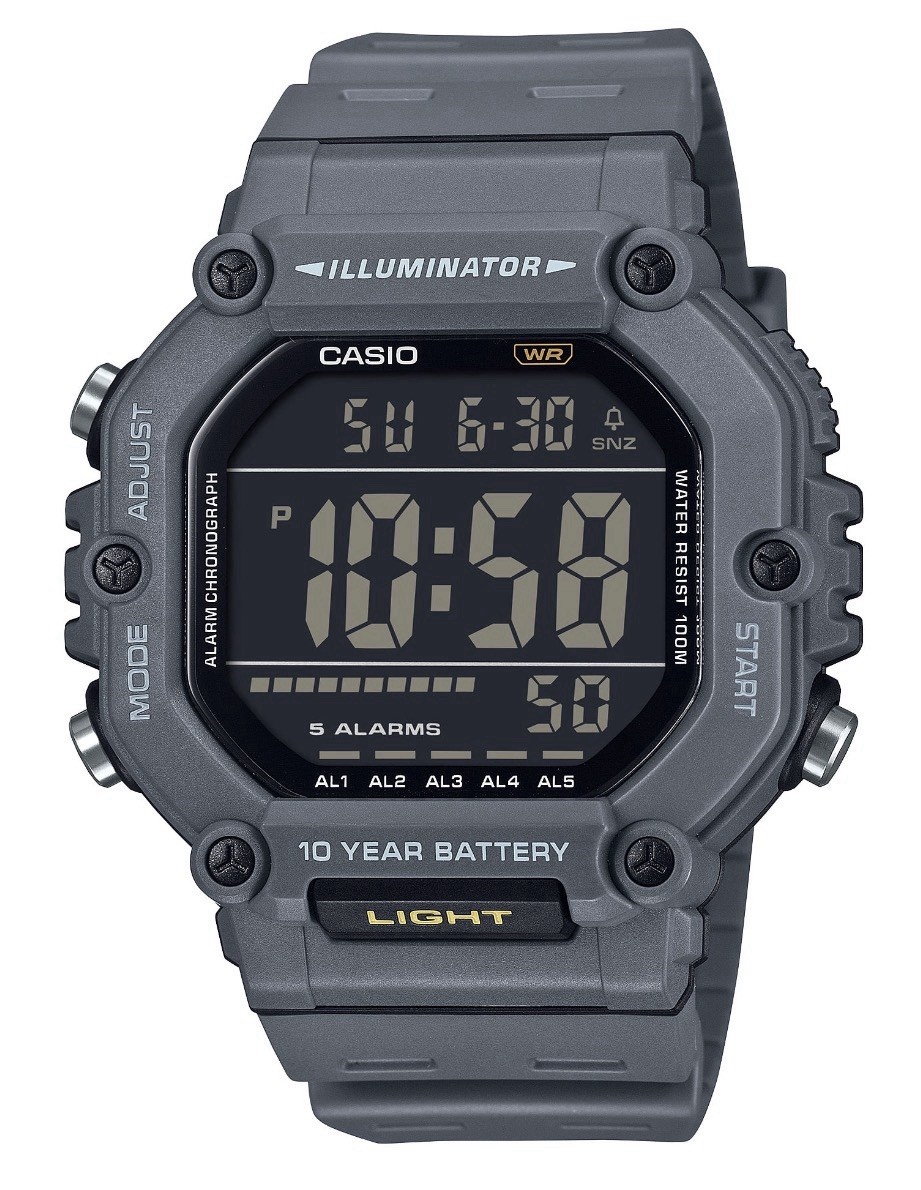 CASIO Illuminator Watch Dark Grey AE1600H 8BVKC