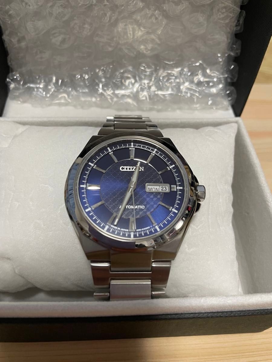 CITIZEN Collection Men’s Automatic Watch NP4080 50L Watch Blue Dial