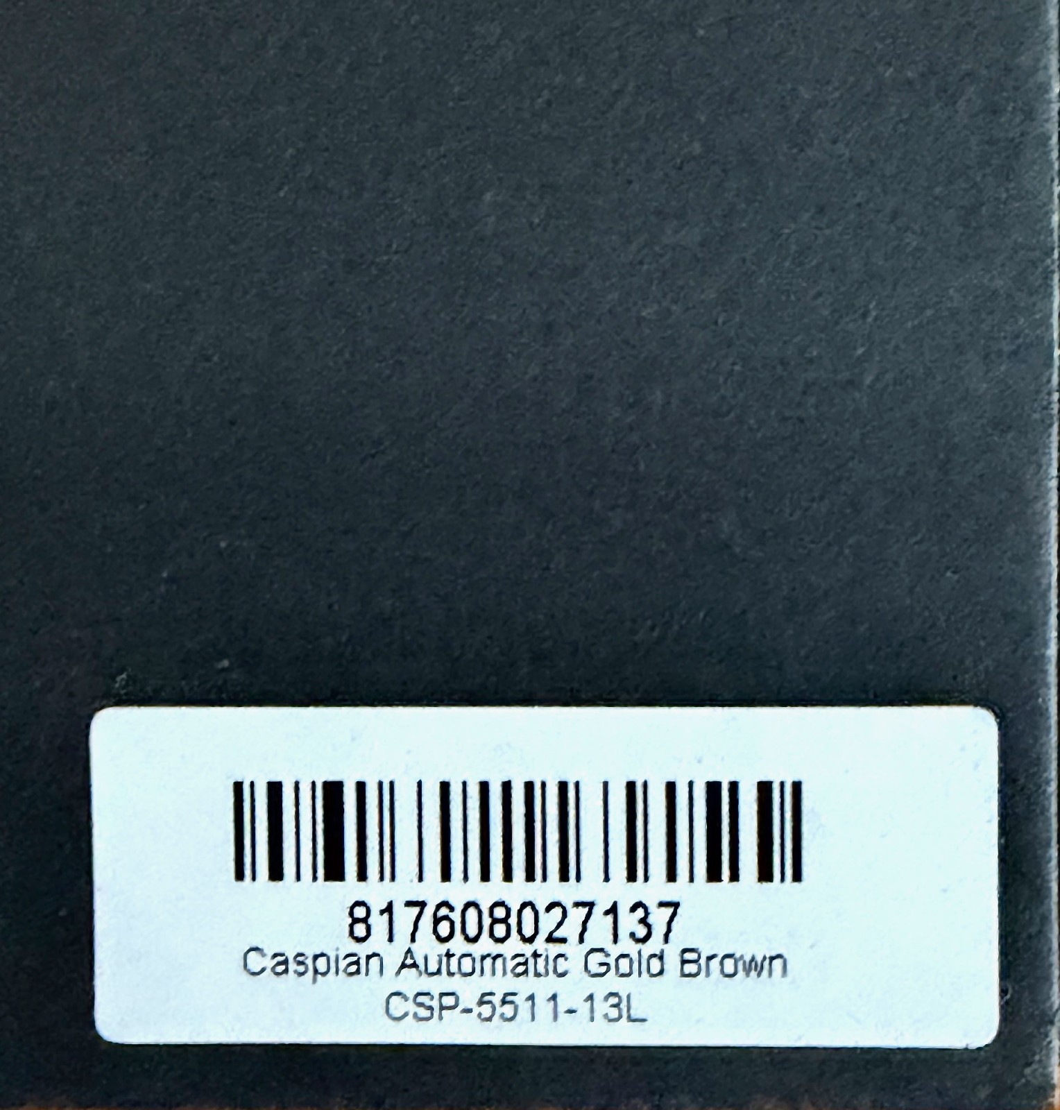 Archetype Caspian Automatic Limited Edition #076/500 CSP-5511-06L NEW IN BOX