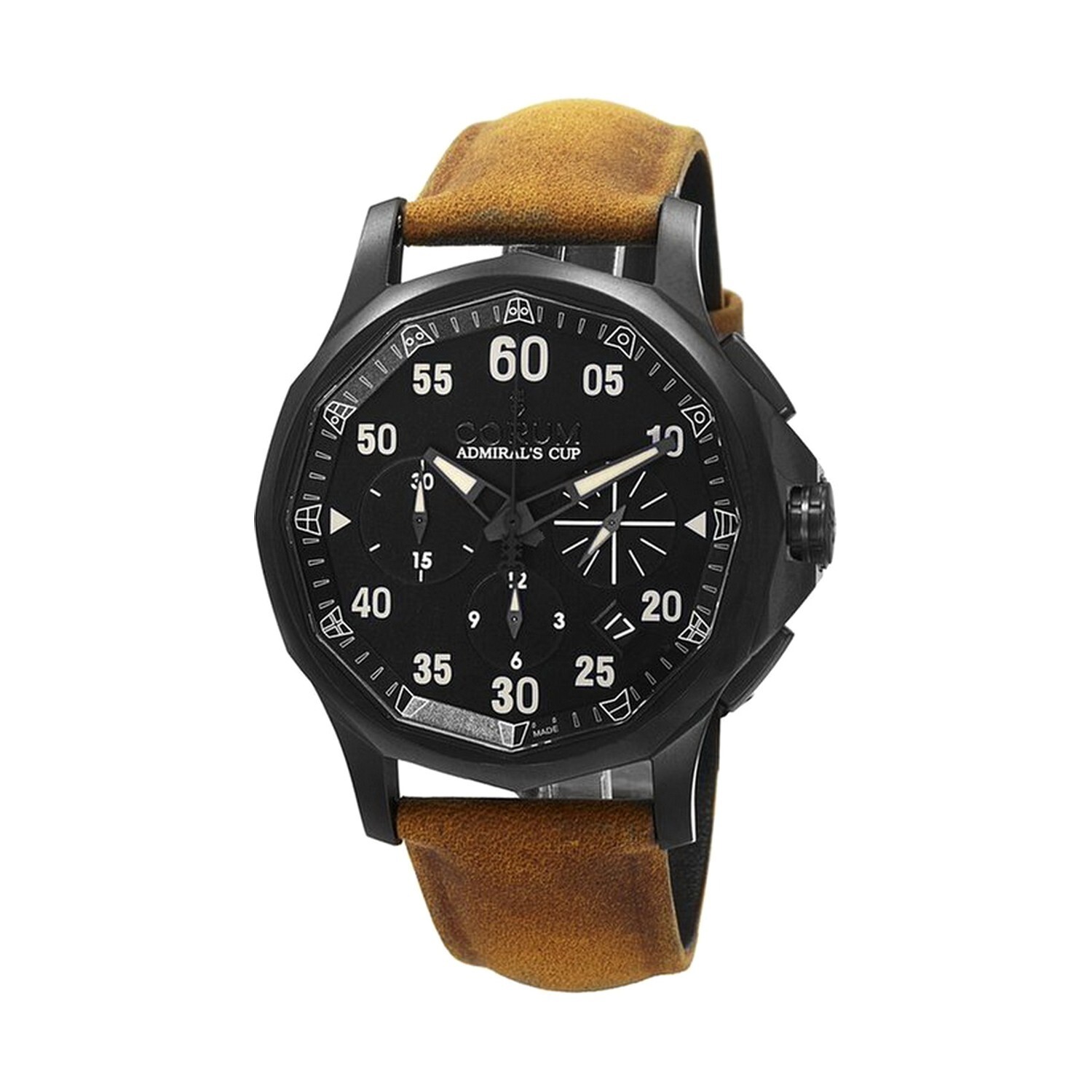 Corum Admiral Chronograph Legend 42 Black Dial Men’s Watch A984/02193