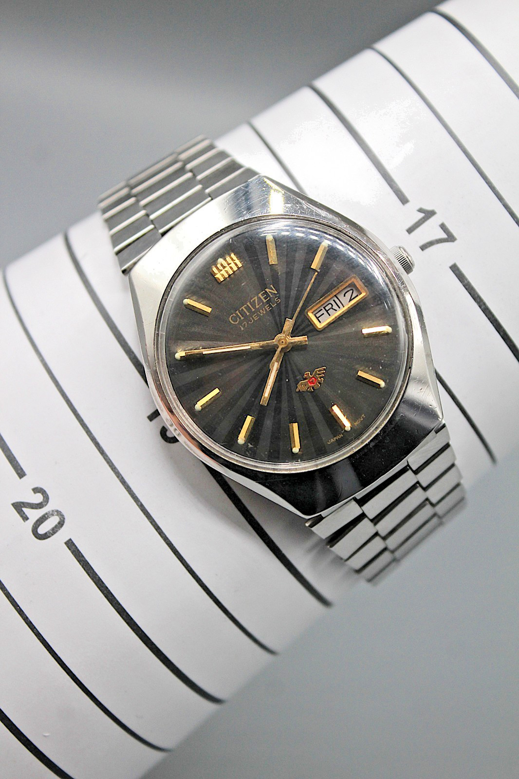 Citizen Eagle 7 Automatic 17 Jewels Radial Dial 8200 Day/Date Men’s Wrist Watch