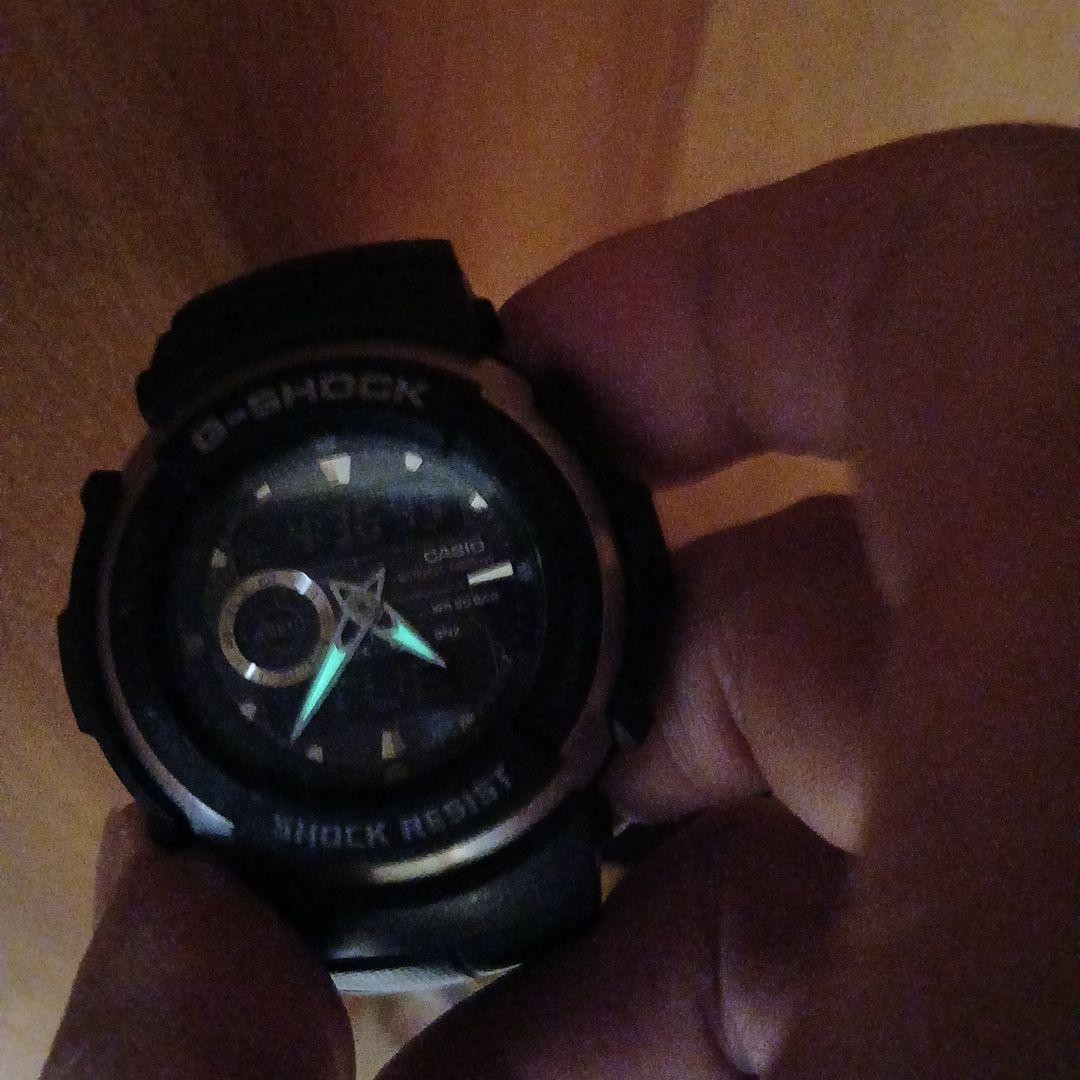 G-300 CASIO G-SHOCK LCD Inversion Black Watch Digital-Analog