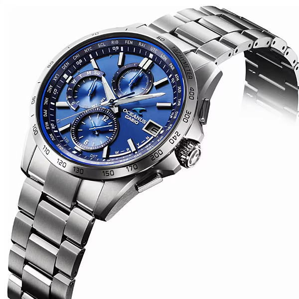 Casio Oceanus OCW-T2600-2A3JF Classic Line Titanium Solar Radio Watch