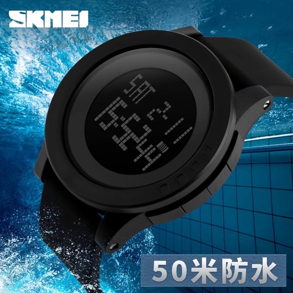Digital Sport Watch Large Face LED Simple Military Electronic Wristwatch for …