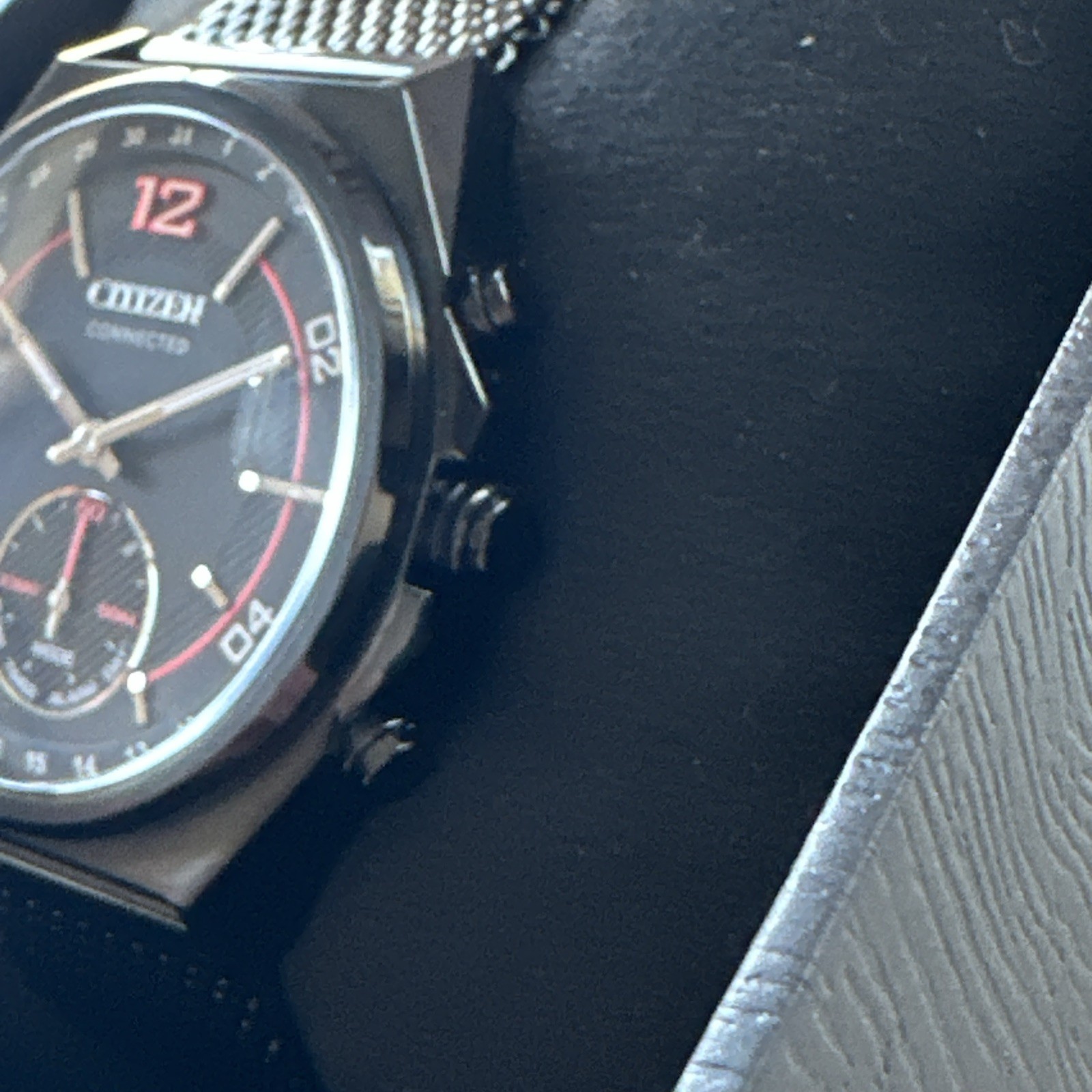 Citizen Men’s Citizen Connected Quartz Black Watch 42MM CX0005-78E