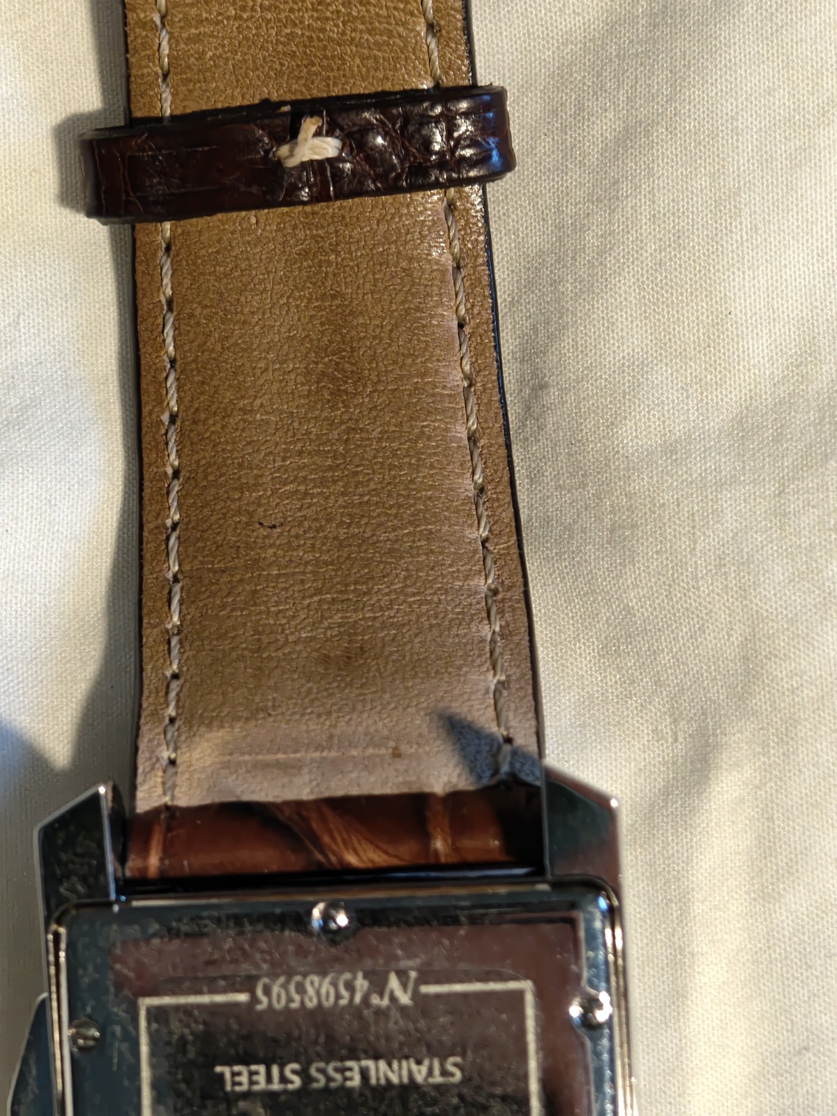 Baume & Mercier “Hampton” SS chronograph watch, in great condition