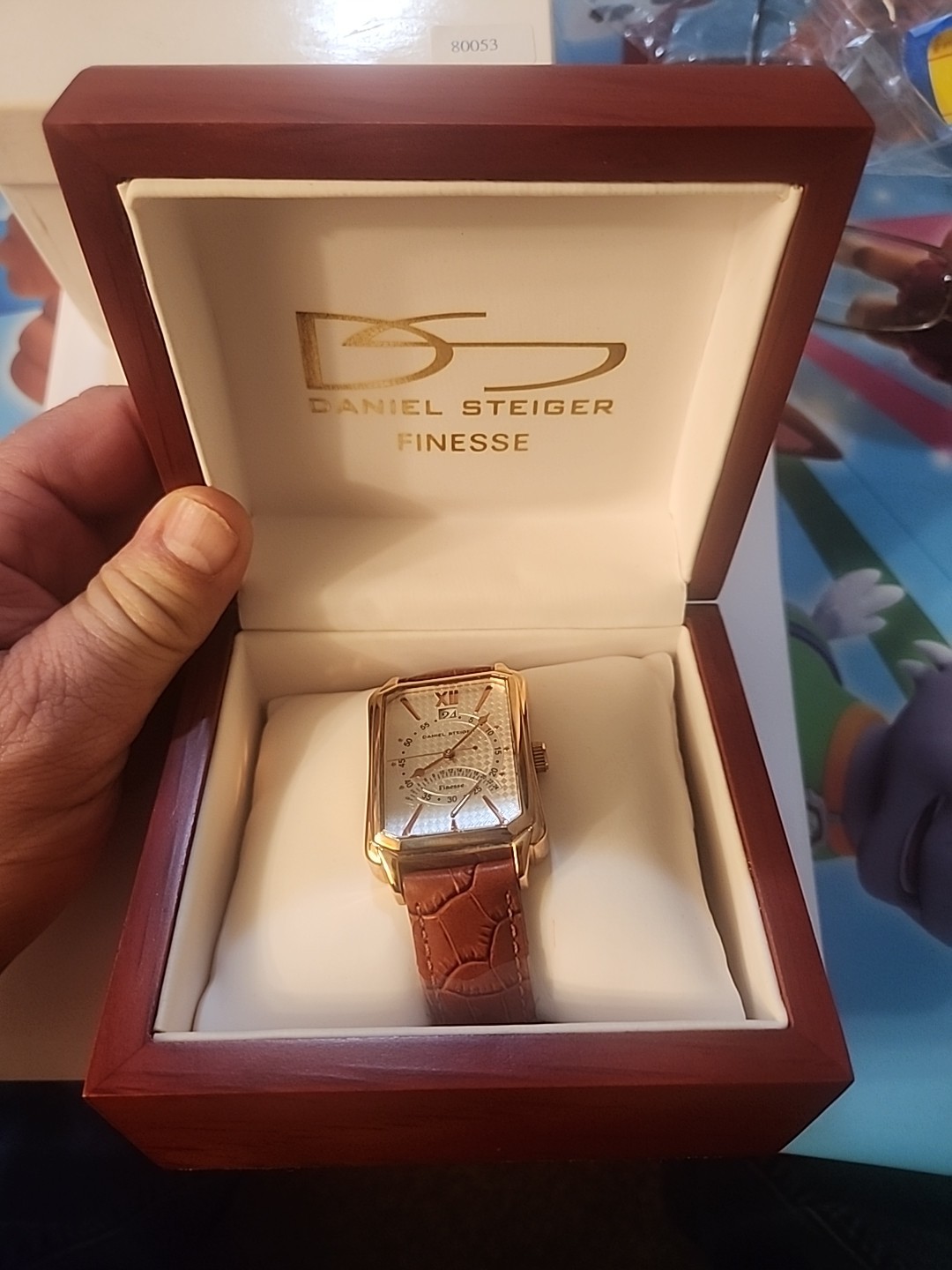 Daniel Steiger Finesse 1970 Men’s Watch Rose Gold New In Box With Tags And Paper