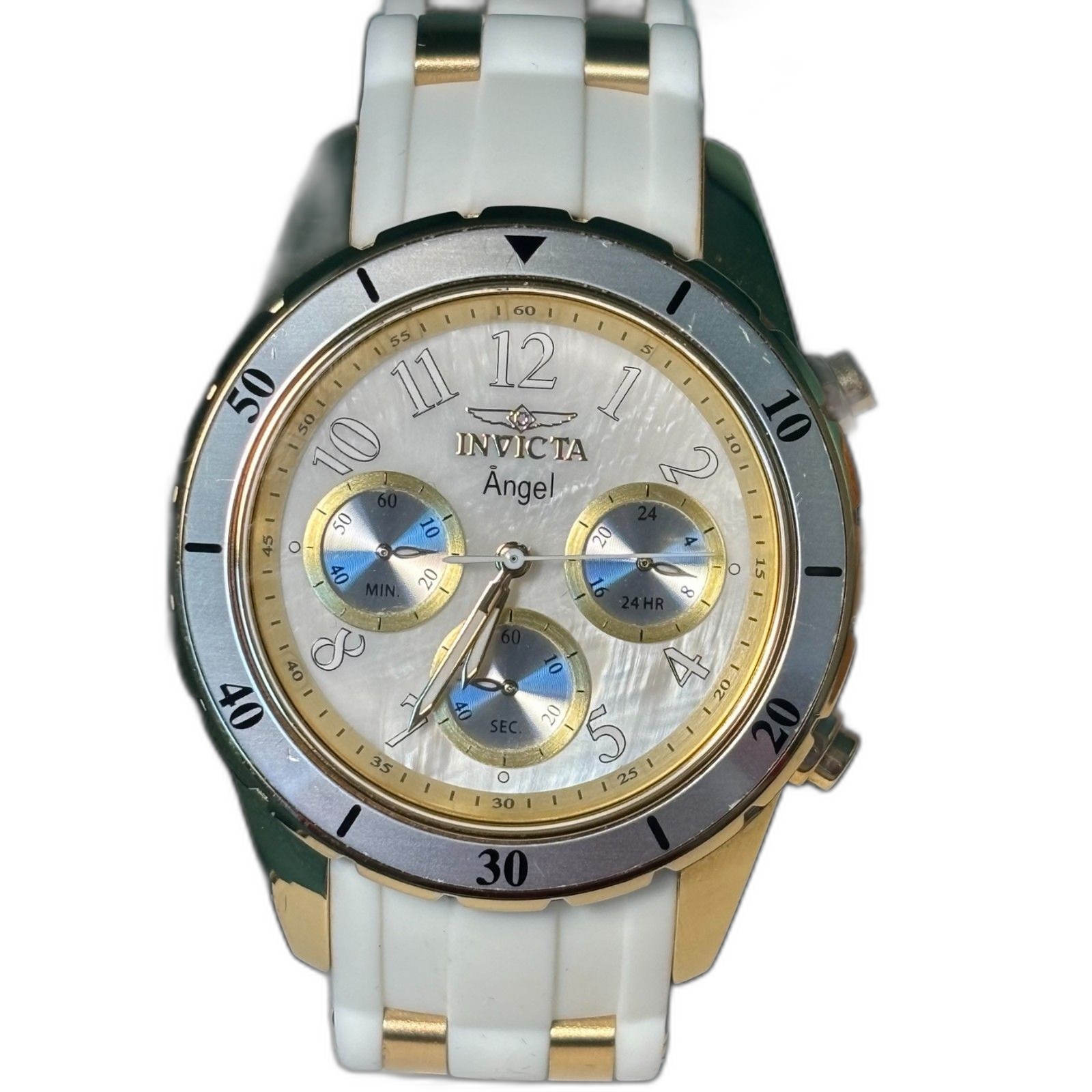Stuning Invicta Angel 24901 Chronograph Ladies Watch