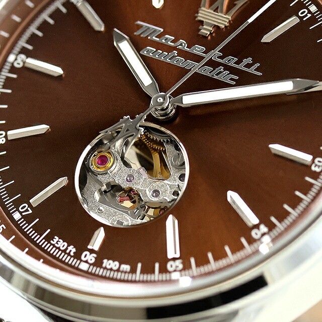 [B1Y] Maserati Solpazzo Automatic Men’s Watch Open Heart MASERATI [z8y]