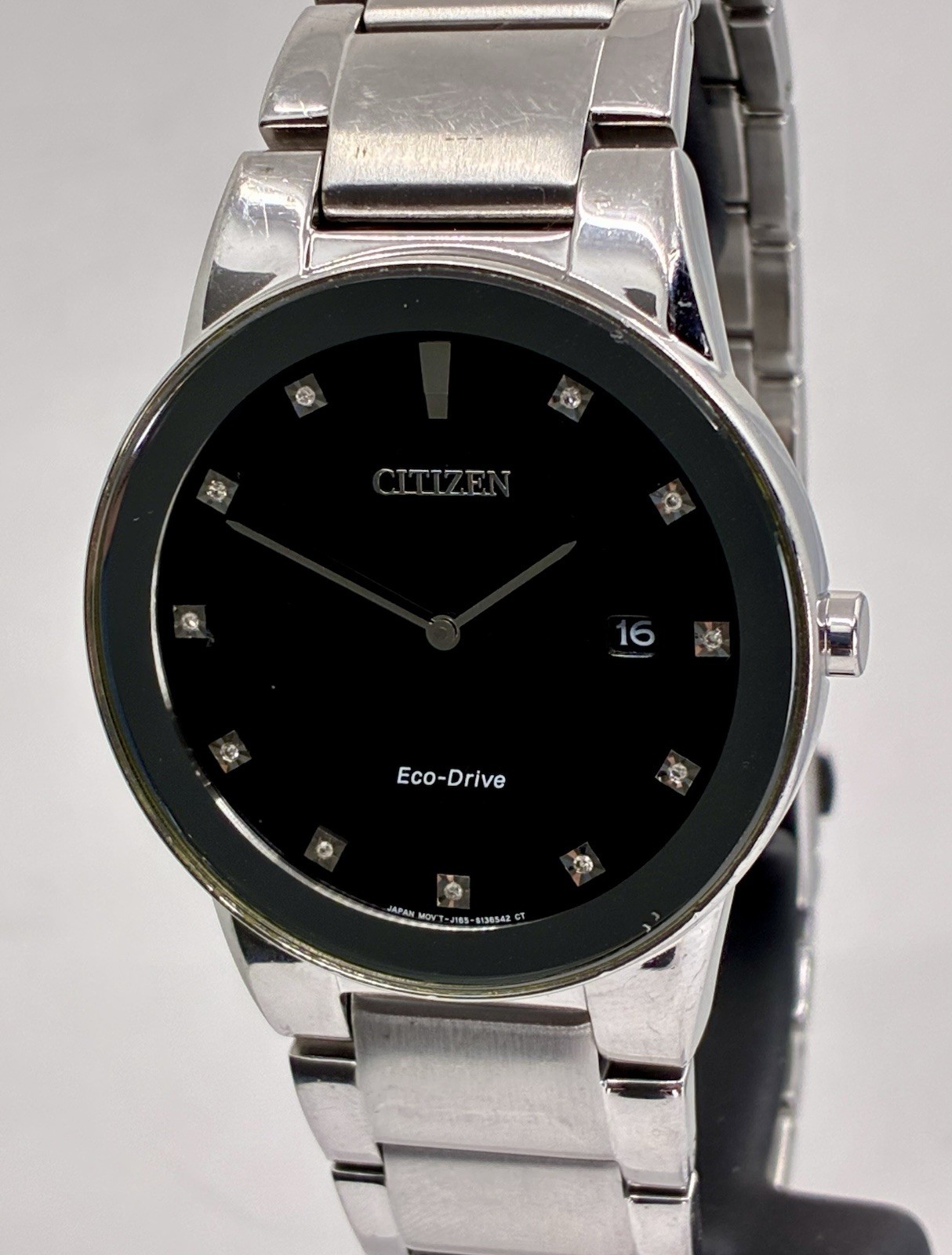Gents 40mm Citizen Eco-Drive J165-S086884 Watch, Running