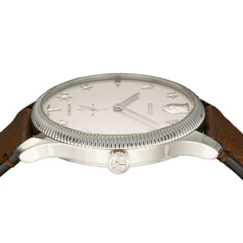 Gucci YA126361 G-Timeless Automatic Men’s Watch New + Box & Paper’s