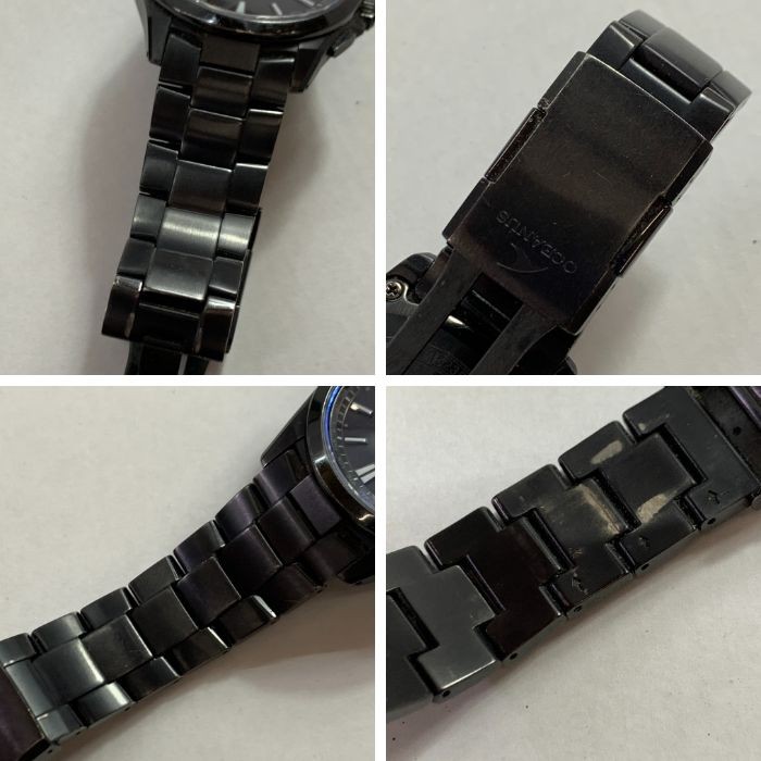04w5276▽※CASIO OCEANUS OCW-S100B-1AJF Solar Radio-Controlled Watch Titanium
