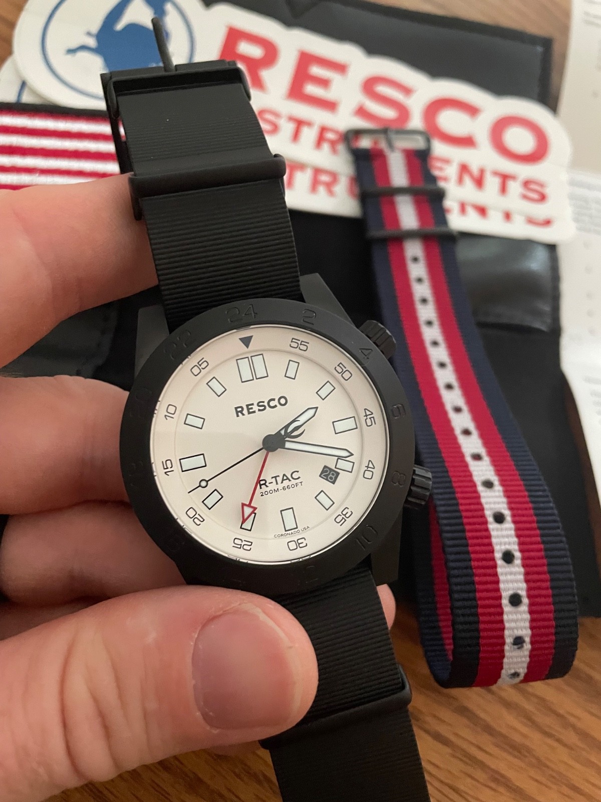 Resco Instruments RTAC custom 44mm GMT Swiss quartz