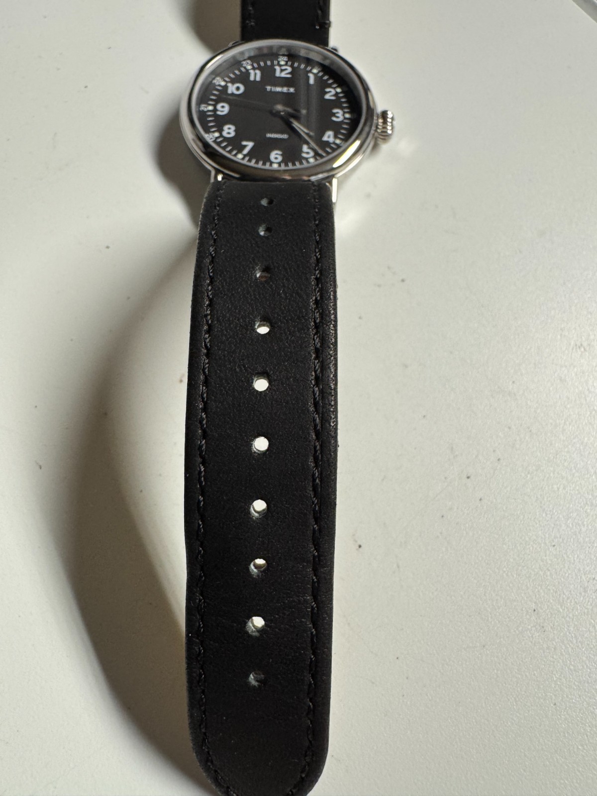 Timex Standard Collection Quartz Watch 40MM Indiglo TW2T20200 Runs Good
