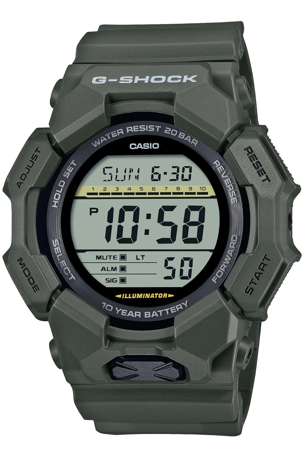 CASIO G-shock long-life battery Biomass Plastic GD-010-3JF From Japan