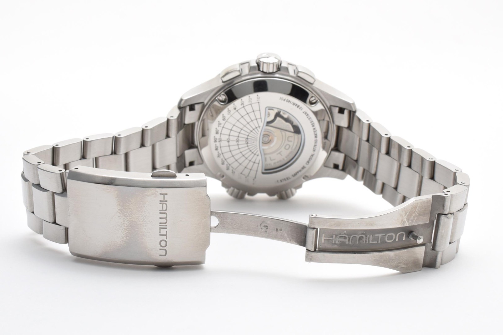 [Box,Paper] MINT Hamilton Khaki X-Wind Auto Chronograph Men’s Watch Japan