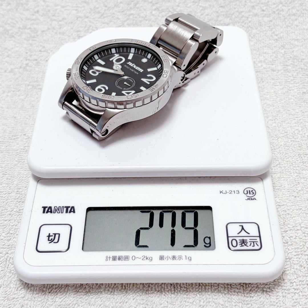 Rare Nixon 51-30 Simplify Tide Graph Silver [0341]