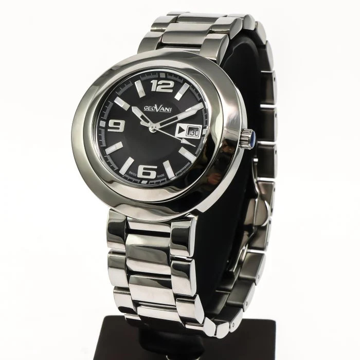 GEOVANI – Swiss Watch – GOB511-SS-3 Quartz 44 mm GOB511 30 meters (3 ATM, 100